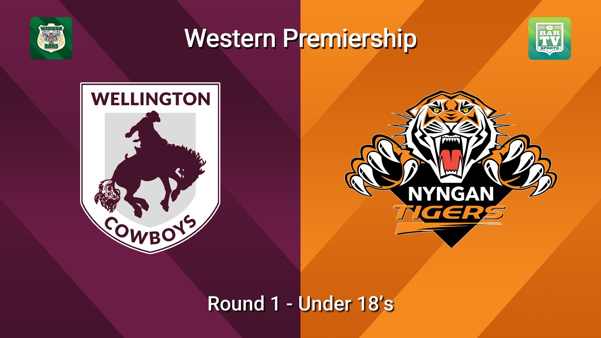 260419-video-Western Premiership Round 1 - Under 18’s - Wellington Cowboys v Nyngan Tigers Slate Image