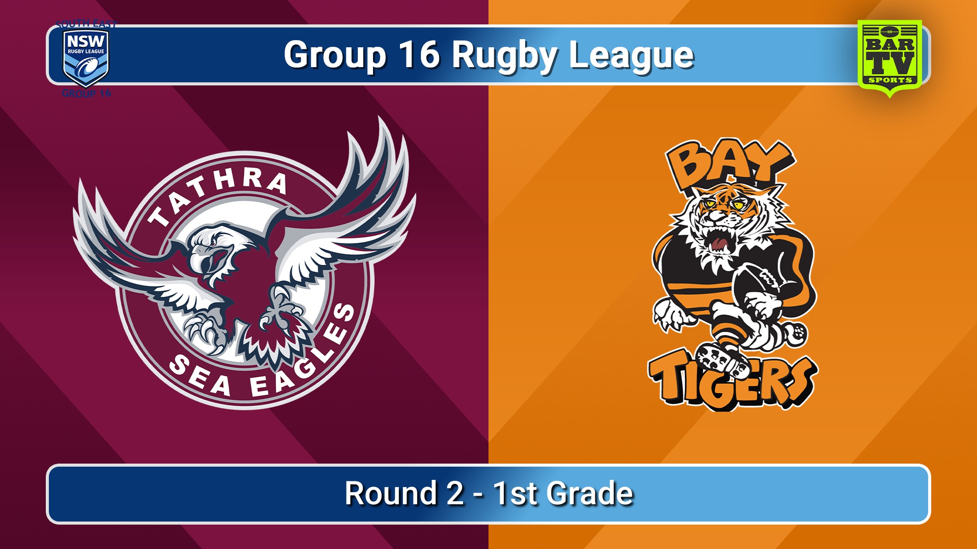 260503-video-Group 16 Rugby League  Round 2 - 1st Grade - Tathra Sea Eagles v Bateman's Bay Tigers Slate Image