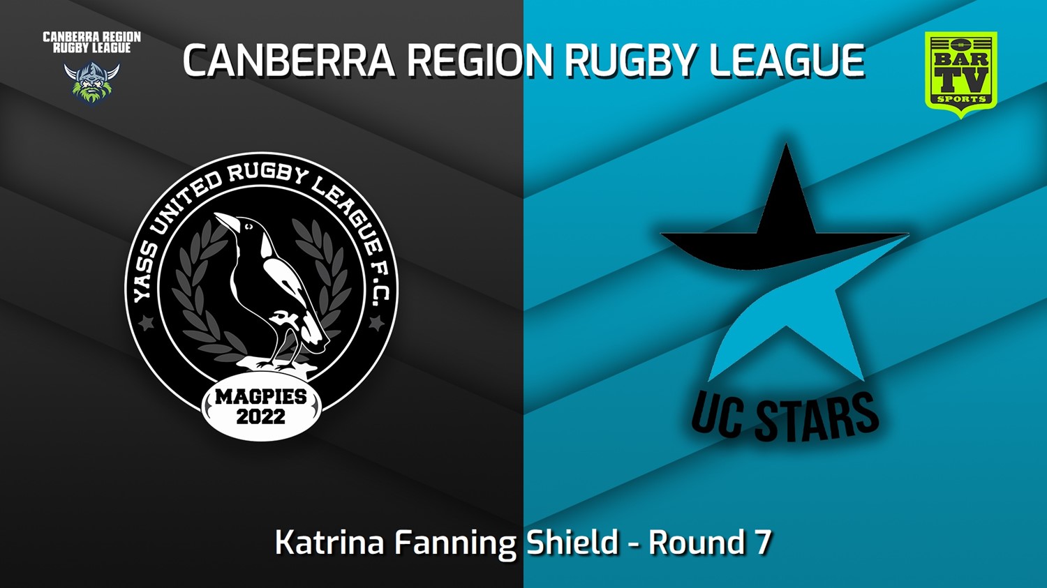 MINI GAME: Canberra Round 7 - Katrina Fanning Shield - Yass Magpies v UC Stars Slate Image