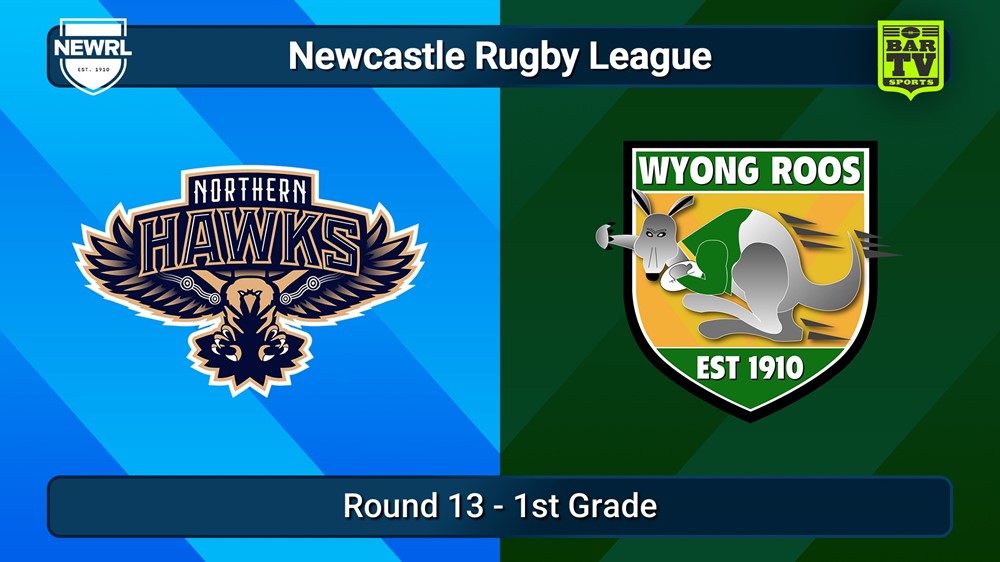 250712-video-Newcastle RL Round 13 - 1st Grade - Northern Hawks v Wyong Roos Slate Image