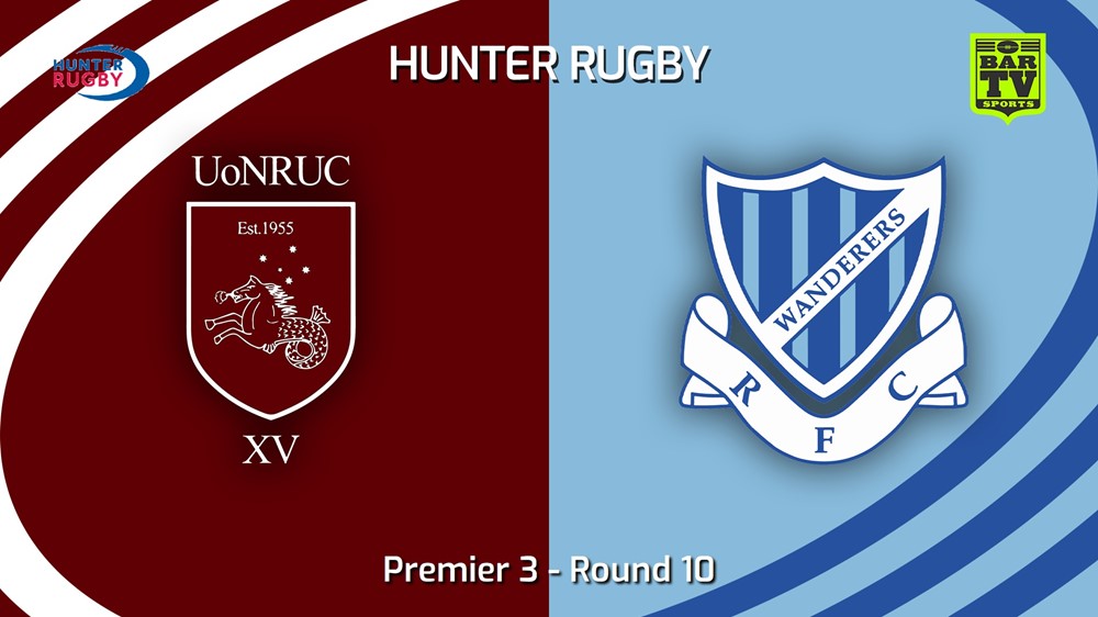 230624-Hunter Rugby Round 10 - Premier 3 - University Of Newcastle v Wanderers Slate Image