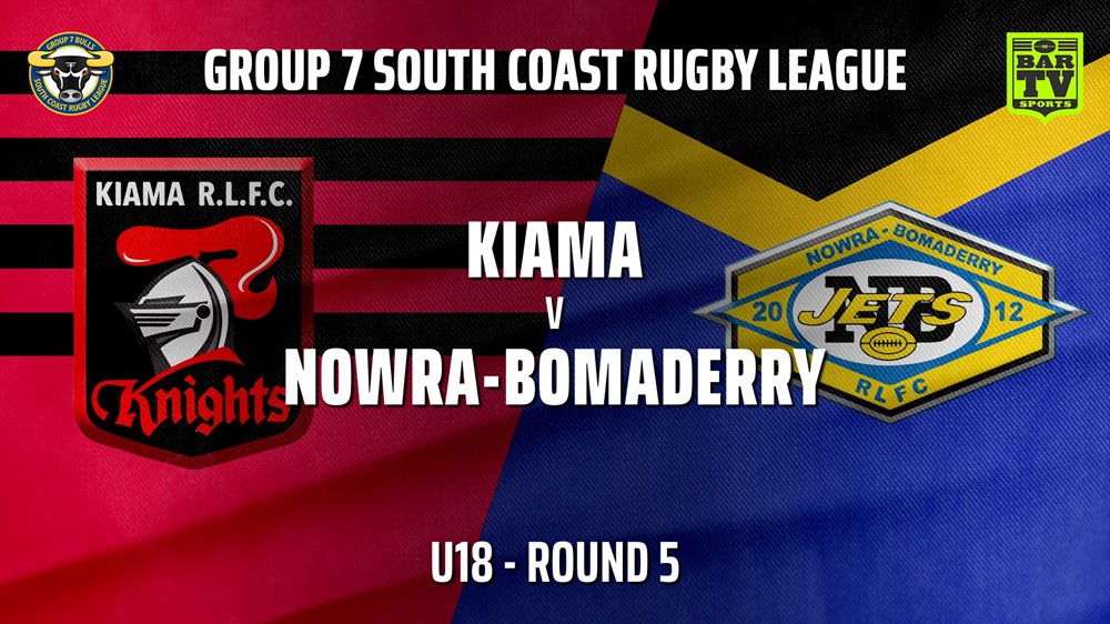 210516-Group 7 RL Round 5 - LLT - Kiama Knights v Nowra-Bomaderry Slate Image