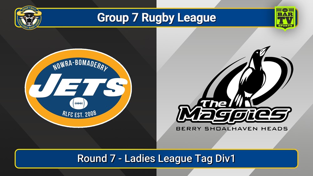 250713-video-South Coast Round 7 - Ladies League Tag Div1 - Nowra-Bomaderry  v Berry-Shoalhaven Heads Slate Image