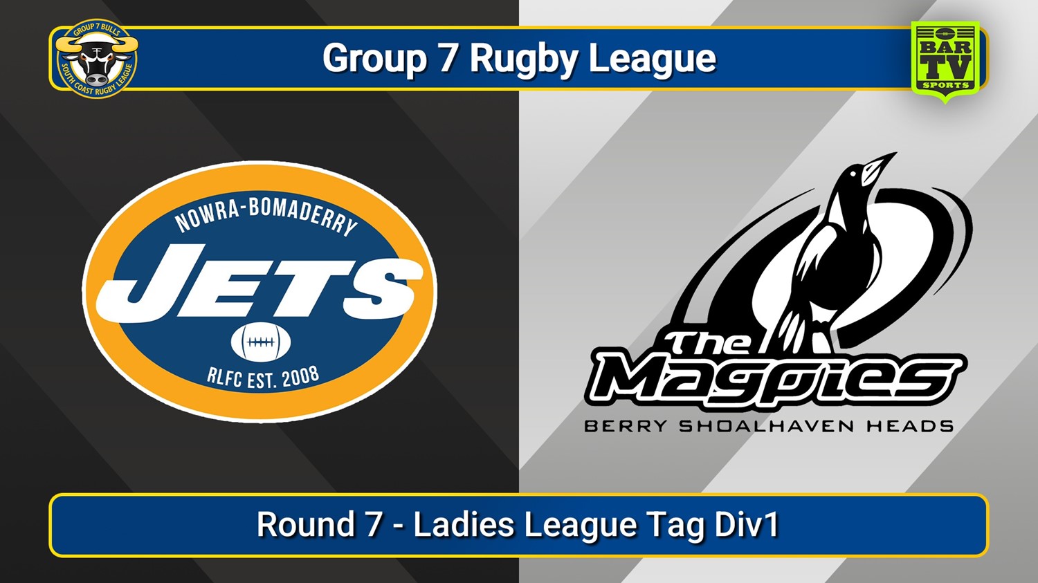250713-video-South Coast Round 7 - Ladies League Tag Div1 - Nowra-Bomaderry  v Berry-Shoalhaven Heads Slate Image