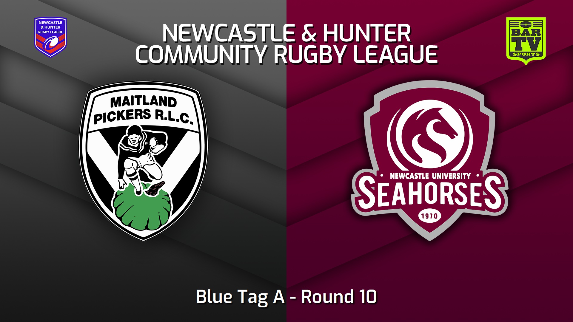 220625-NHRL Round 10 - Blue Tag A - Maitland Pickers v Newcastle University Slate Image