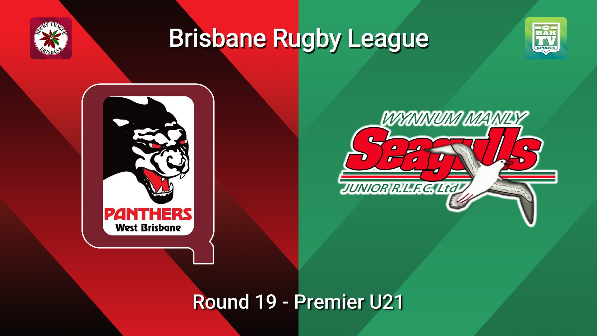 260815-video-BRL Round 19 - Premier U21 - West Brisbane Panthers v Wynnum Manly Seagulls Juniors Slate Image