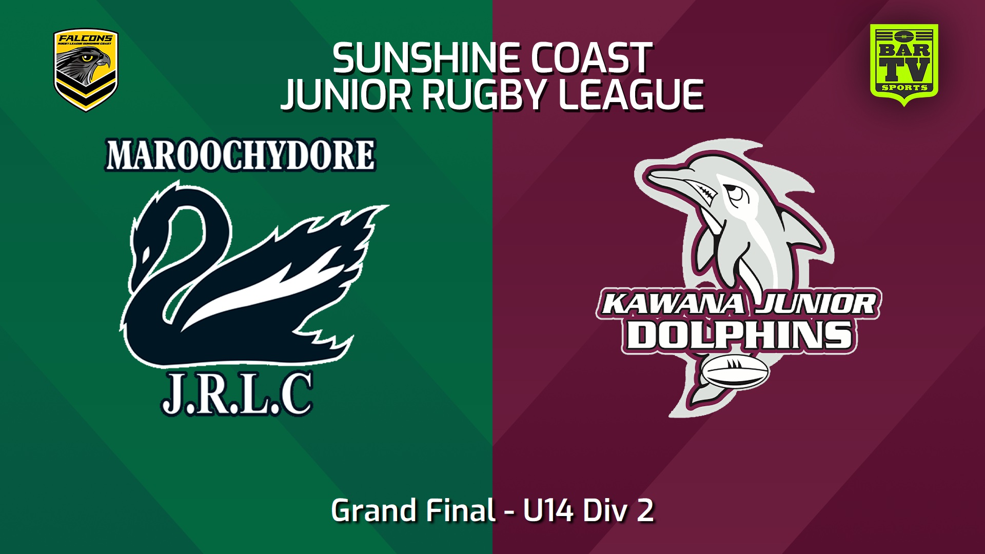 250906-video-Sunshine Coast Junior Rugby League Grand Final - U14 Div 2 - Maroochydore Swans JRL v Kawana Dolphins JRL Slate Image