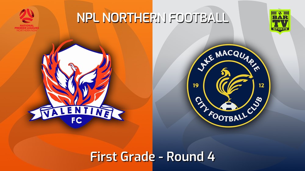 220418-NNSW NPLM Round 4 - Valentine Phoenix FC v Lake Macquarie City FC Slate Image