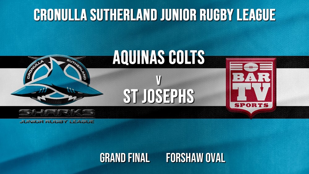 Cronulla JRL Grand Final - Emerging Cup - Aquinas Colts v St Josephs Slate Image