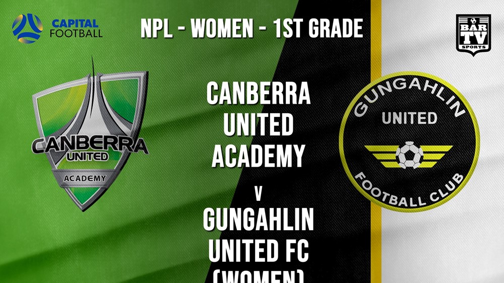NPLW - Capital Canberra United Academy v Gungahlin United FC (women) Slate Image