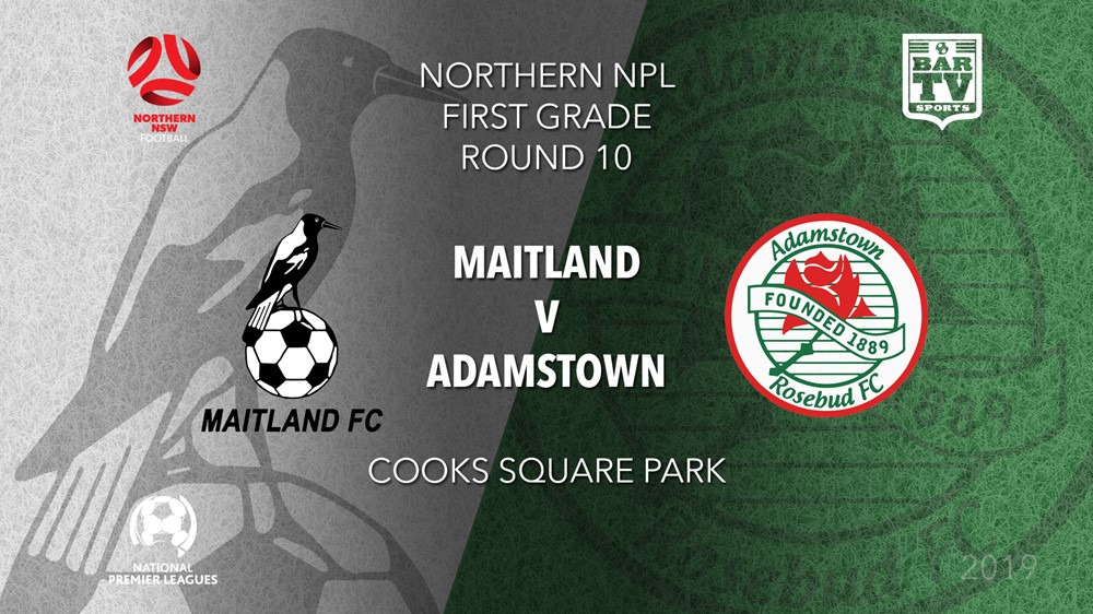NPL - NNSW Round 10 - Maitland FC v Adamstown Rosebud FC Slate Image