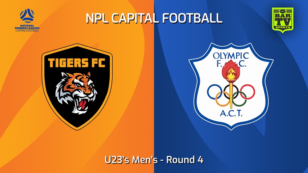 240427-video-Capital NPL U23 Round 4 - Tigers FC U23 v Canberra Olympic U23 Slate Image