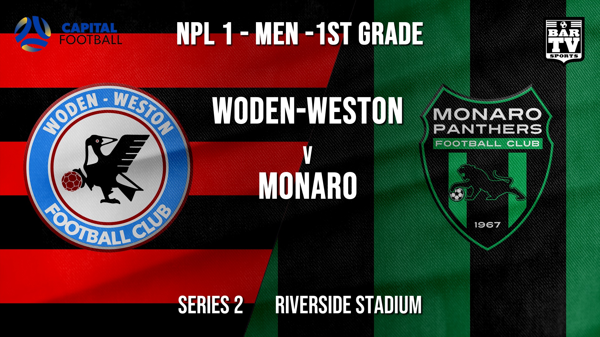 NPL - CAPITAL Series 2 - Woden-Weston FC v Monaro Panthers FC Slate Image