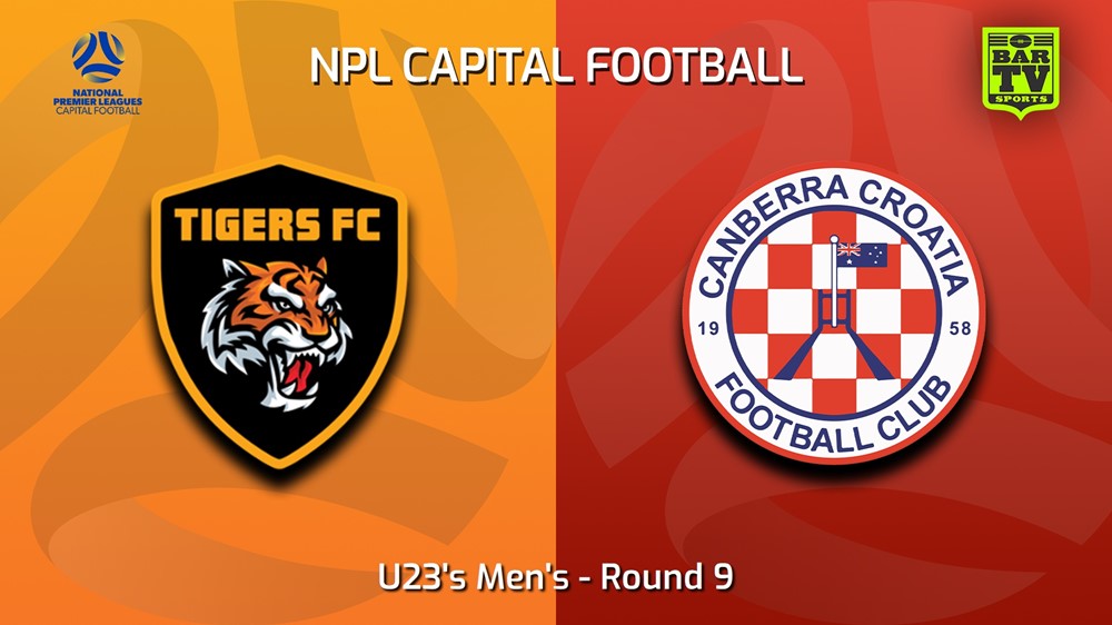 230610-Capital NPL U23 Round 9 - Tigers FC U23 v Canberra Croatia FC U23 Minigame Slate Image
