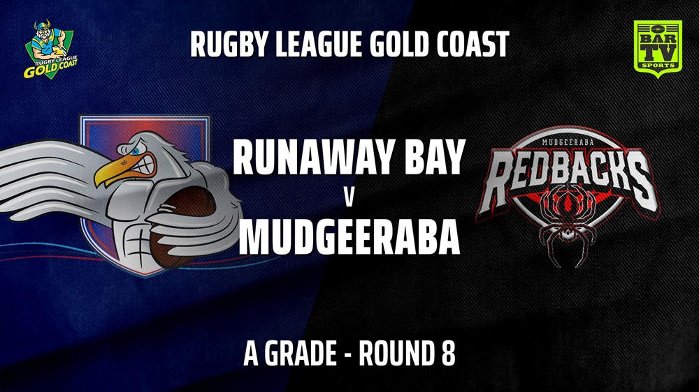 210724-Gold Coast Round 8 - A Grade - Runaway Bay v Mudgeeraba Redbacks Slate Image