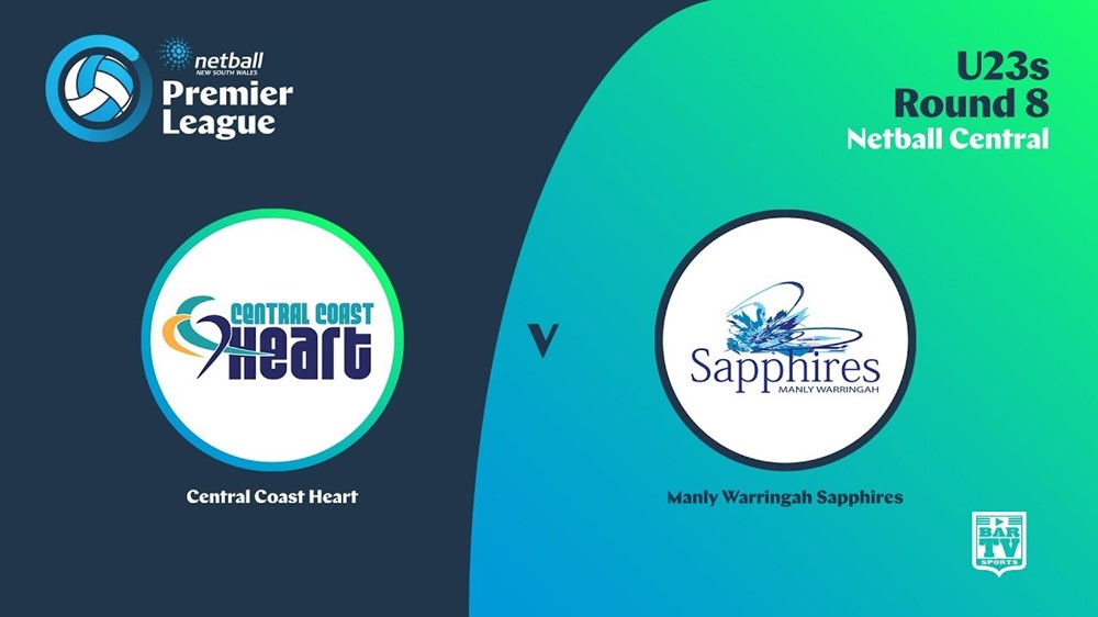 NSW Prem League Round 8 - U23s - Central Coast Heart v Manly Warringah Sapphires Slate Image