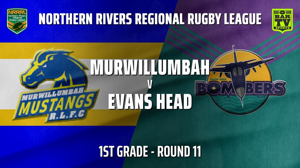 210717-Northern Rivers Round 11 - 1st Grade - Murwillumbah Mustangs v Evans Head Bombers Slate Image