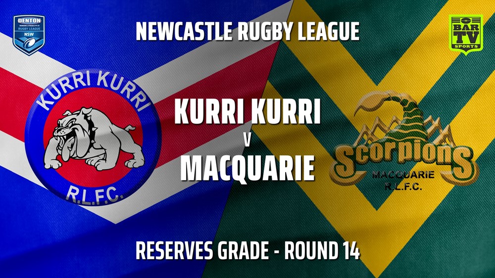 210710-Newcastle Round 14 - Reserves Grade - Kurri Kurri Bulldogs v Macquarie Scorpions Slate Image