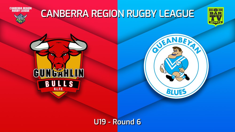 230520-Canberra Round 6 - U19 - Gungahlin Bulls v Queanbeyan Blues Slate Image