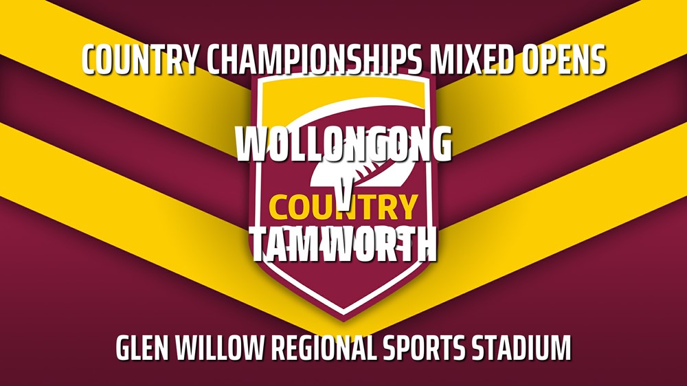 231014-Country Championships Mixed Opens - Wollongong Devils v Tamworth Titans Slate Image