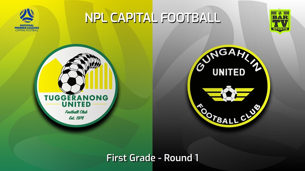 230402-Capital NPL Round 1 - Tuggeranong United v Gungahlin United Slate Image