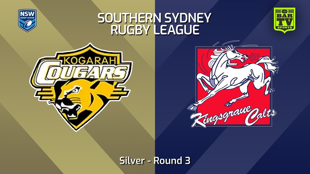 240427-video-S. Sydney Open Round 3 - Silver - Kogarah Cougars v Kingsgrove Colts Slate Image