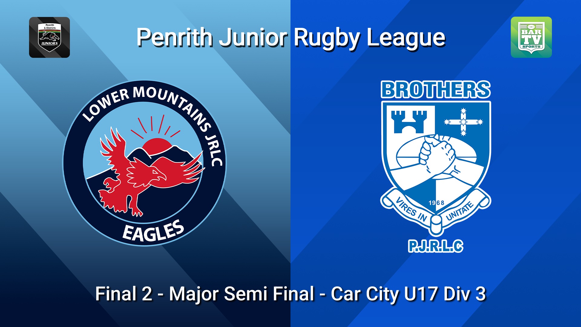 260822-video-Penrith & District Junior Rugby League Final 2 - Major Semi Final - Car City U17 Div 3 - Lower Mountains v Brothers Slate Image