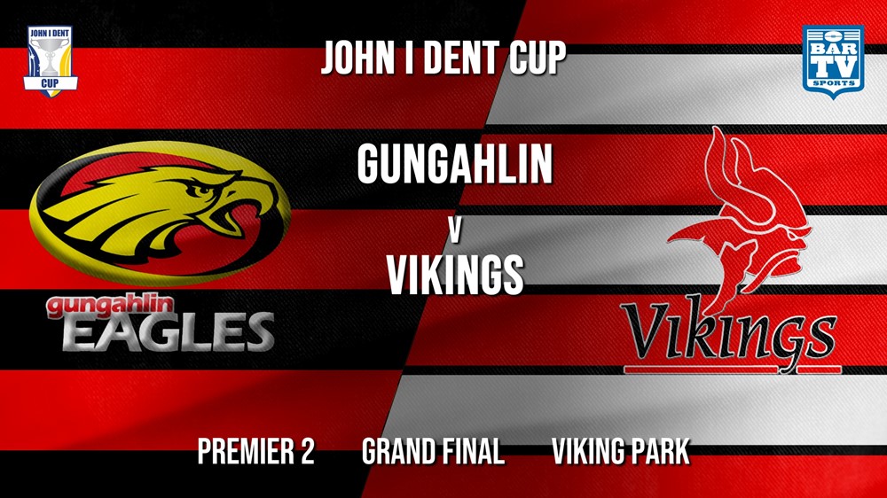 John I Dent Grand Final - Premier 2 - Gungahlin Eagles v Tuggeranong Vikings Slate Image