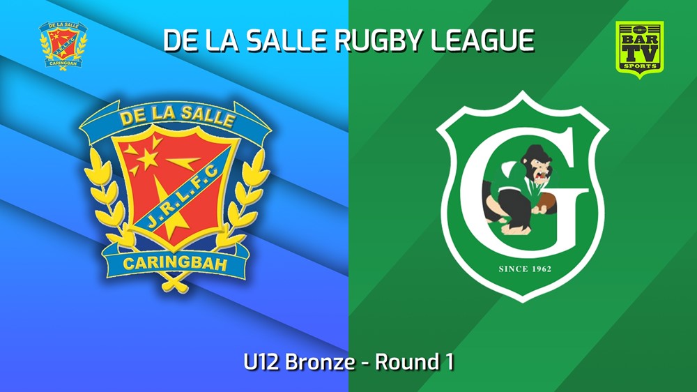 240413-De La Salle Round 1 - U12 Bronze - De La Salle v Gymea Gorillas Slate Image