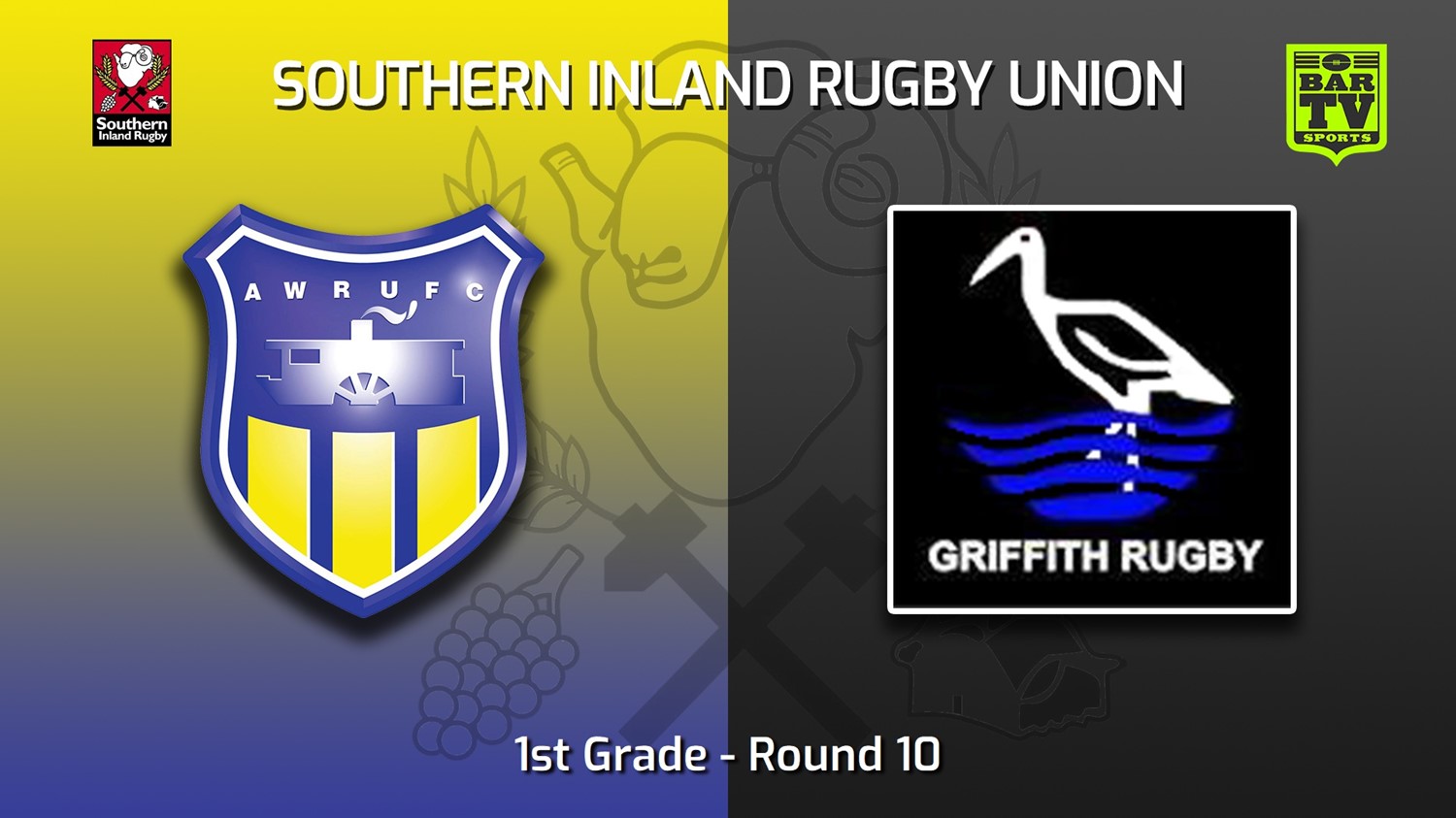 220618-Southern Inland Rugby Union Round 10 - 1st Grade - Albury Steamers v Griffith Slate Image