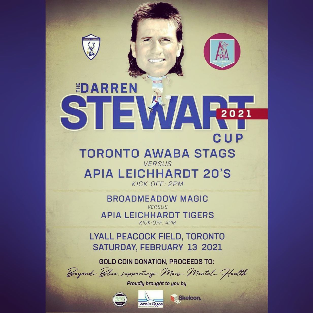 Charity Football Charity Match - Toronto Awaba Stags v APIA Leichardt Slate Image