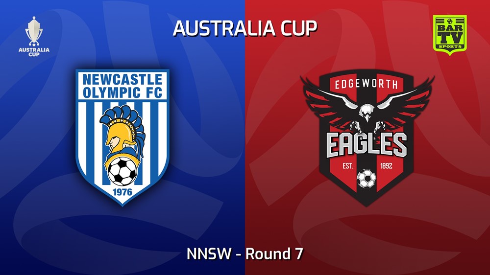 230620-Australia Cup Qualifying Northern NSW Round 7 - Newcastle Olympic v Edgeworth Eagles FC Slate Image