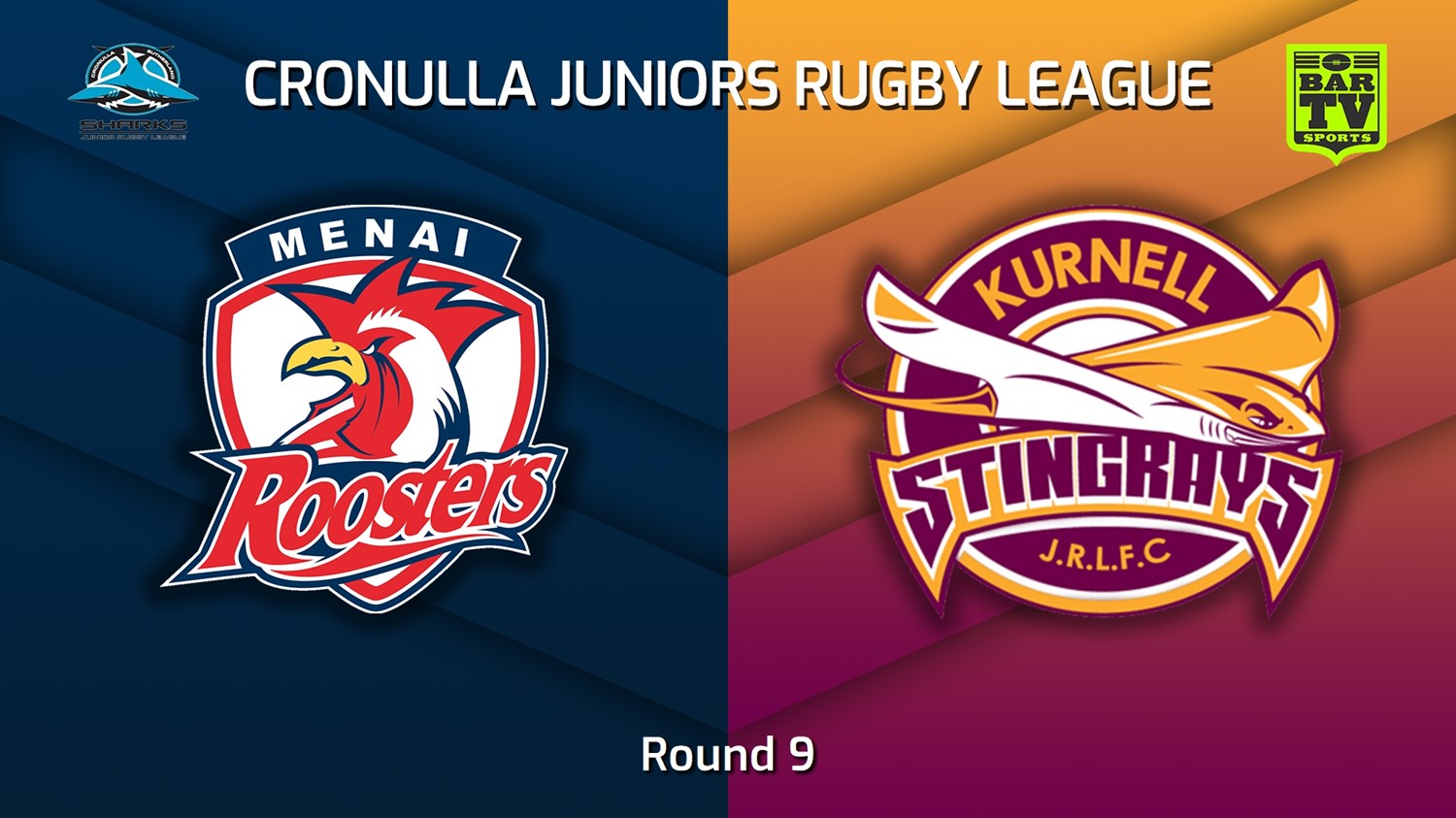 230618-Cronulla Juniors Round 9 - U10 Silver - Menai Roosters v Kurnell Stingrays Slate Image