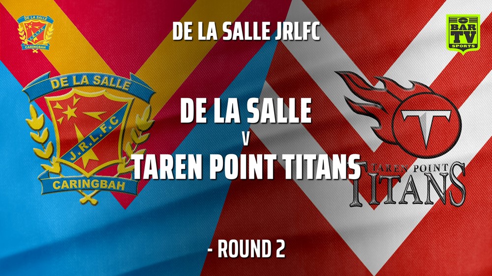 210508-De La Salle Under 11 SILVER Round 2 - De La Salle v Taren Point Titans Slate Image