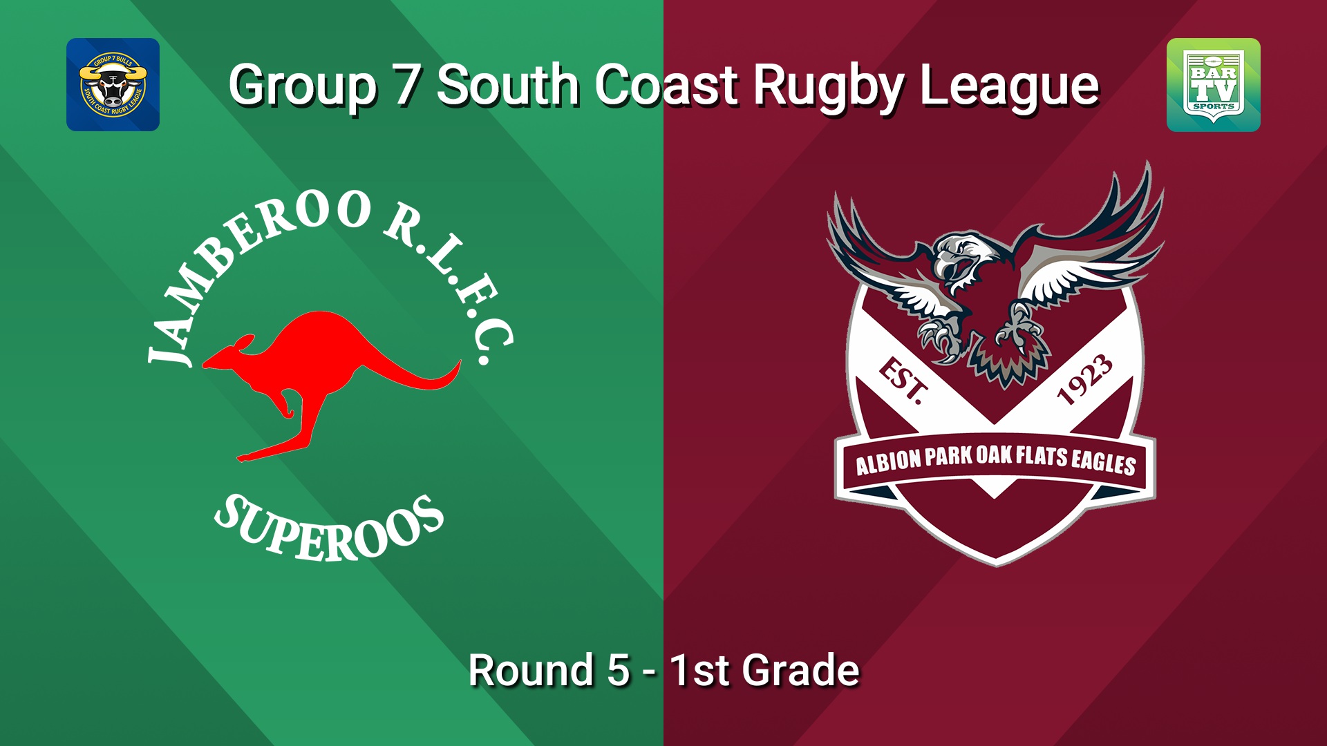 260510-video-South Coast Round 5 - 1st Grade - Jamberoo Superoos v Albion Park Oak Flats Slate Image