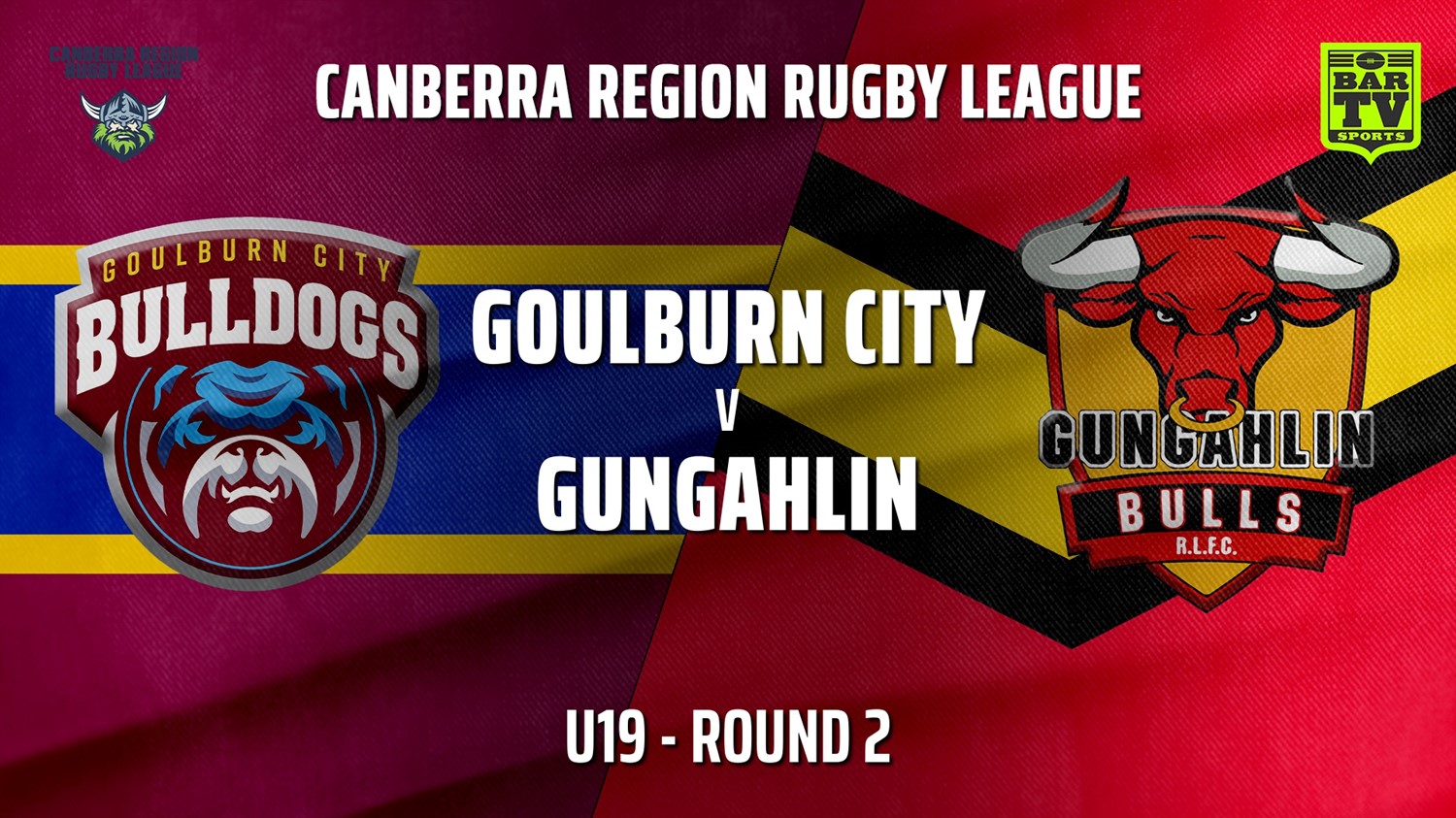 210509-CRRL Round 2 - U19 - Goulburn City Bulldogs v Gungahlin Bulls Slate Image