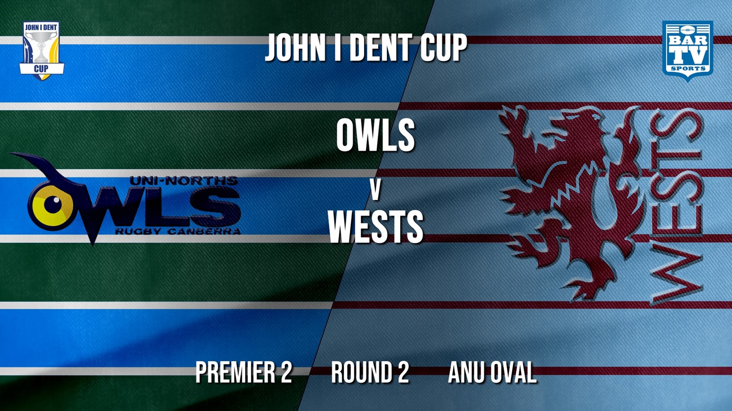 John I Dent Round 2 - Premier 2 - UNI-Norths v Wests Lions Minigame Slate Image