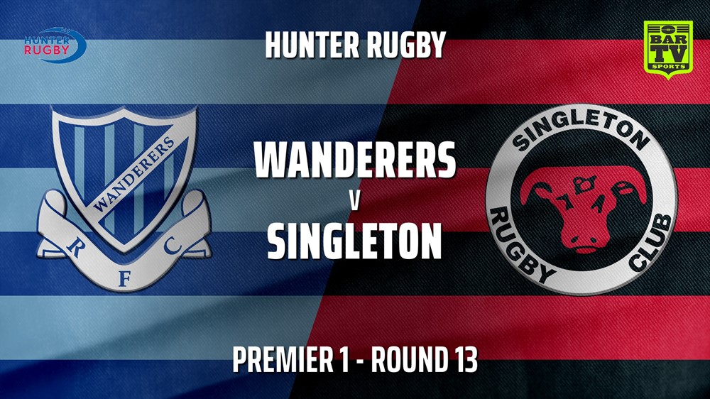 210717-Hunter Rugby Round 13 - Premier 1 - Wanderers v Singleton Bulls Slate Image