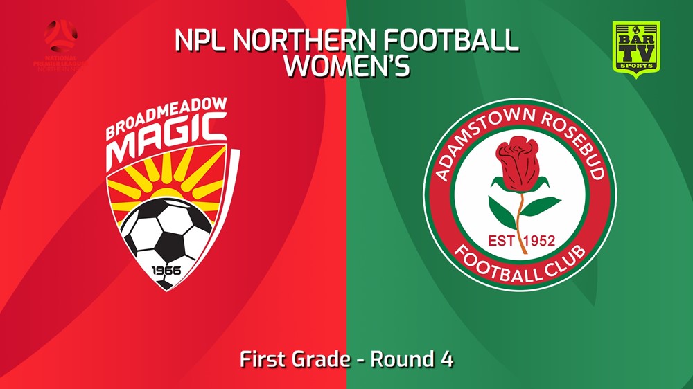 240315-NNSW NPLW Round 4 - Broadmeadow Magic FC W v Adamstown Rosebud JFC W Minigame Slate Image