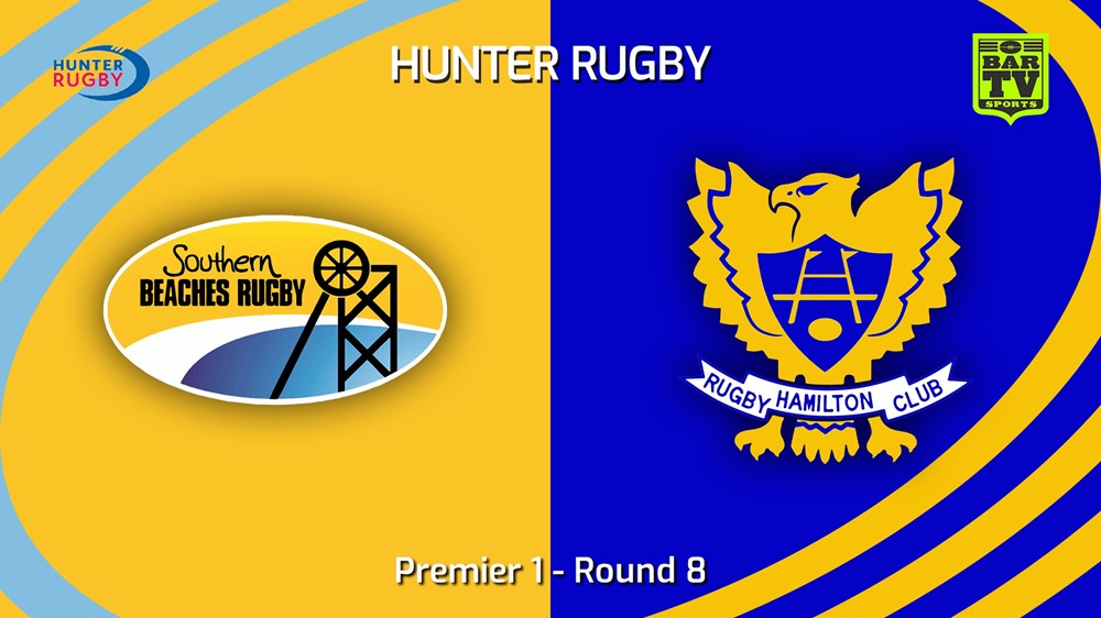 230603-Hunter Rugby Round 8 - Premier 1 - Southern Beaches v Hamilton Hawks Slate Image
