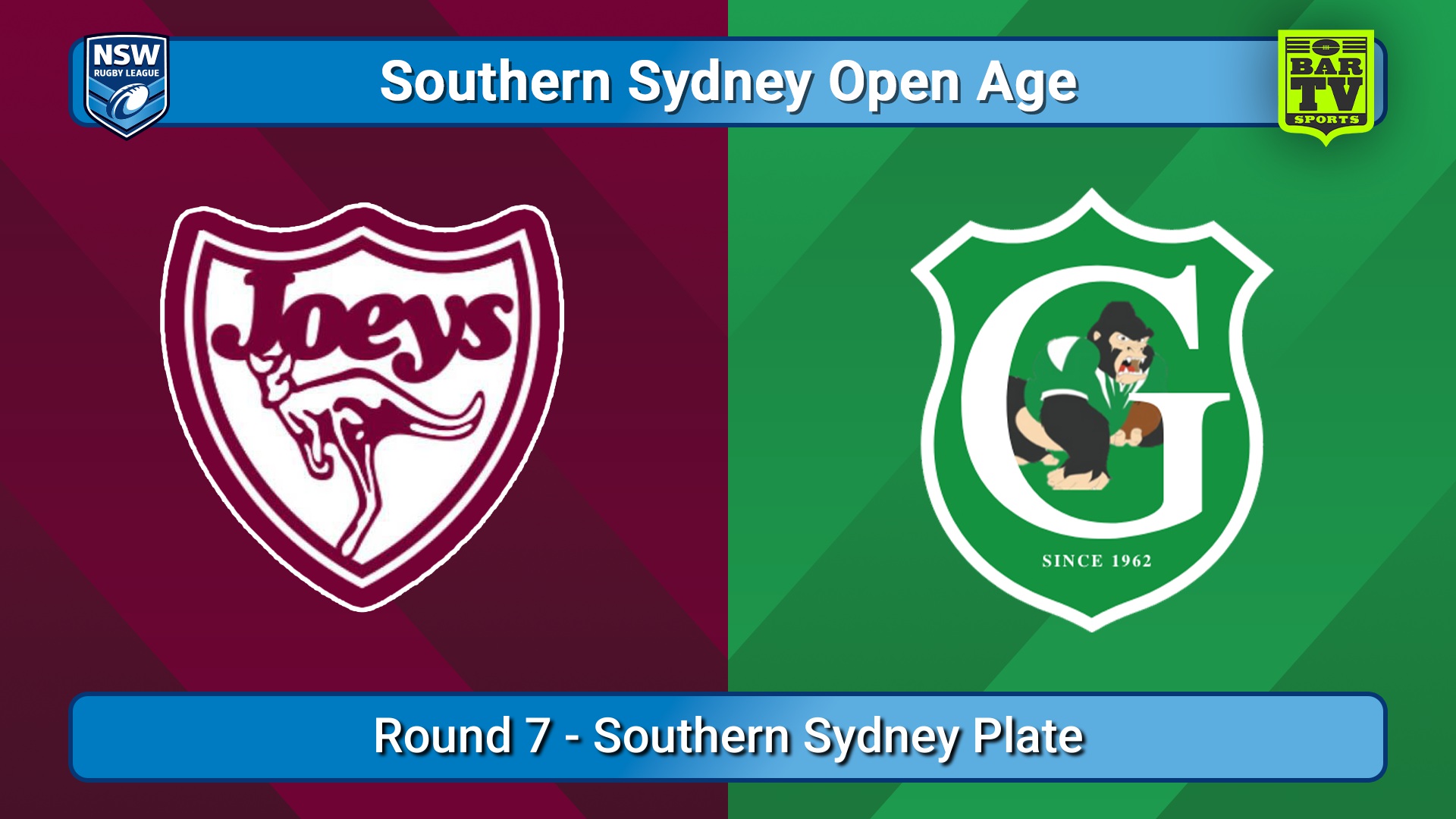 250712-video-S. Sydney Open Round 7 - Southern Sydney Plate - St Josephs v Gymea Gorillas Minigame Slate Image