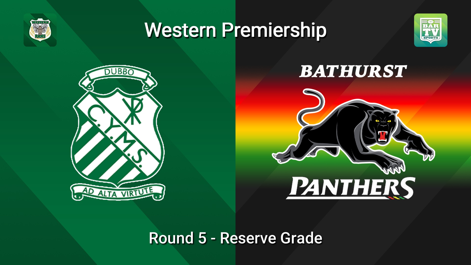 260517-video-Western Premiership Round 5 - Reserve Grade - Dubbo CYMS v Bathurst Panthers (1) Slate Image