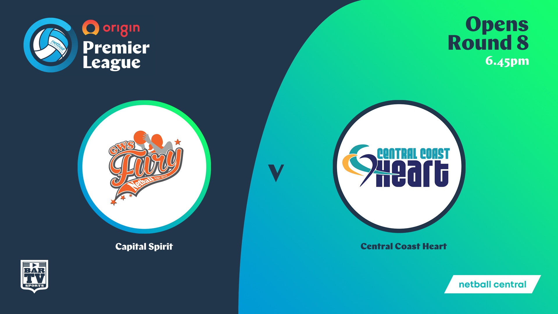 NSW Prem League Round 8 - Opens - GWS Fury v Central Coast Heart Slate Image