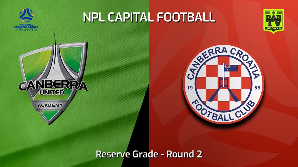 230416-NPL Women - Reserve Grade - Capital Football Round 2 - Canberra United W v Canberra FC (women) Slate Image