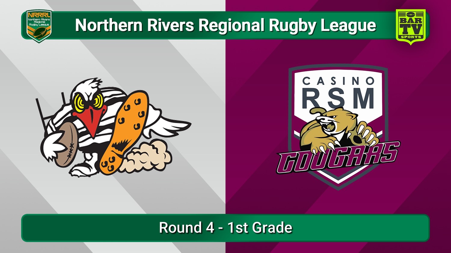 250719-video-Northern Rivers Round 4 - 1st Grade - Tweed Heads v Casino RSM Cougars Slate Image