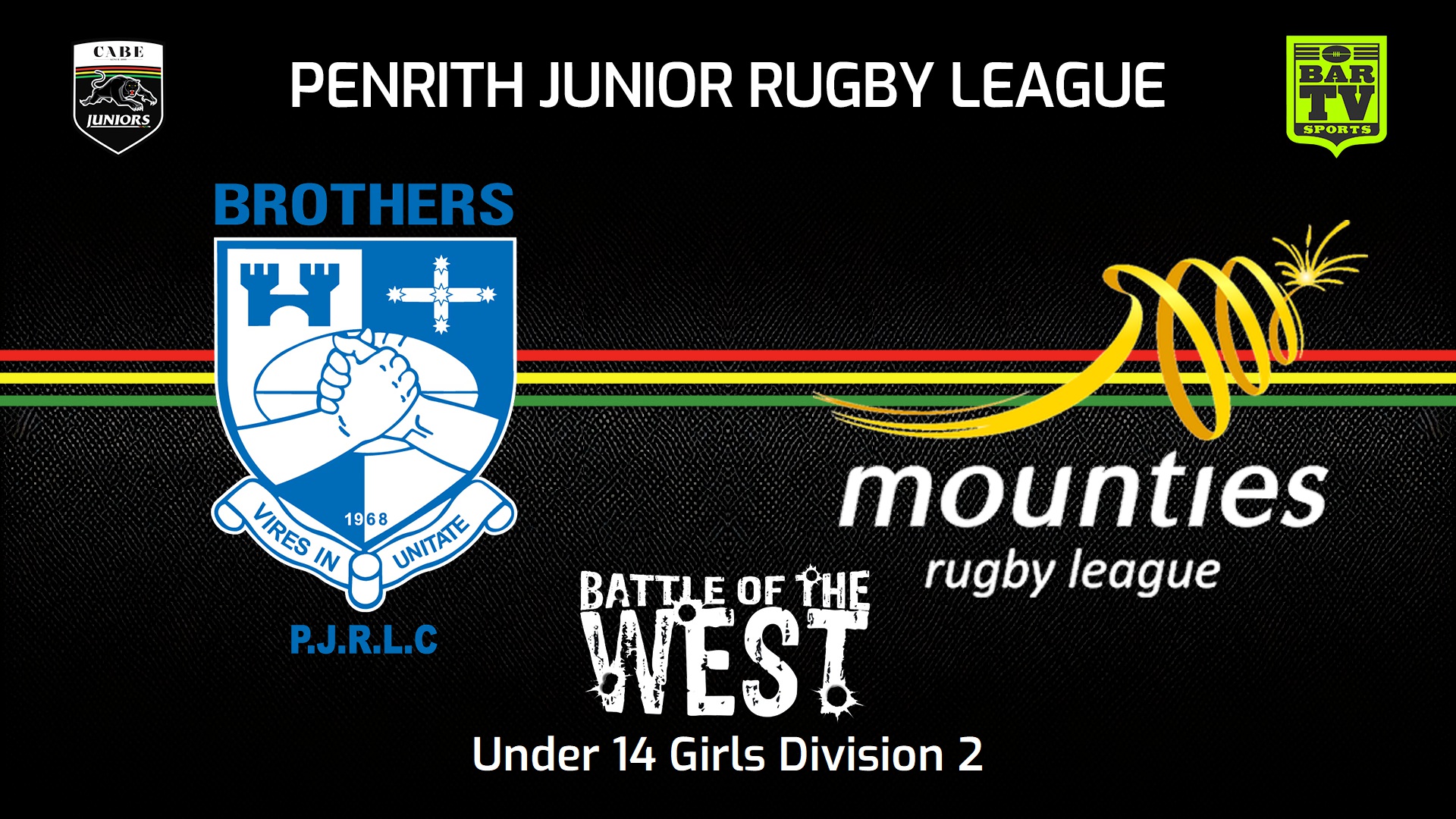 240914-video-Penrith & District Junior Rugby League Battle Of The West - Under 14 Girls Division 2 - Brothers v Mounties Slate Image