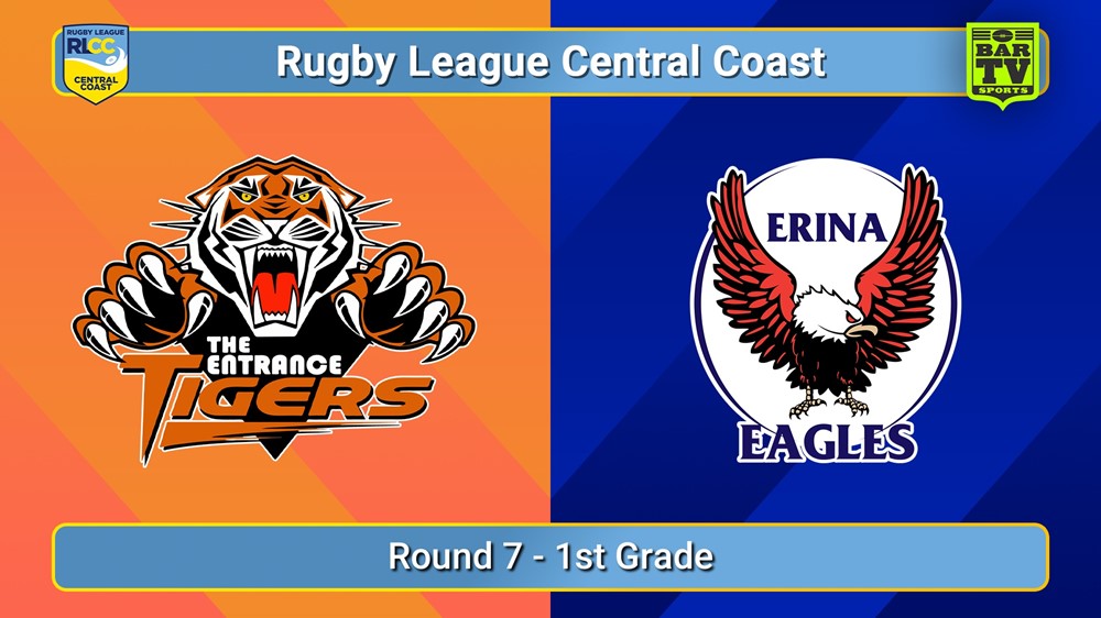 250831-video-RLCC Round 7 - 1st Grade - The Entrance Tigers v Erina Eagles Slate Image