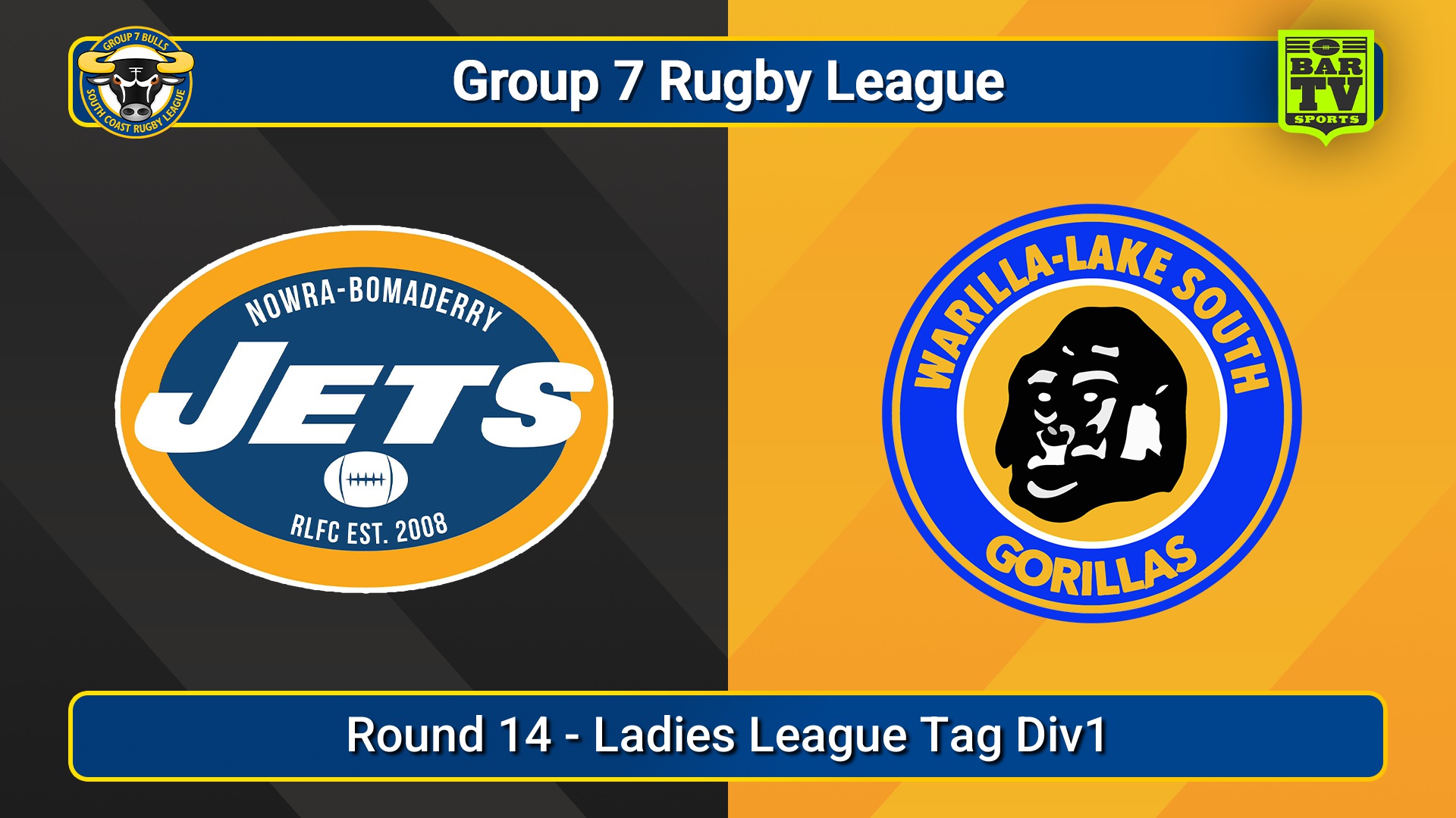 250727-video-South Coast Round 14 - Ladies League Tag Div1 - Nowra-Bomaderry  v Warilla-Lake South Slate Image