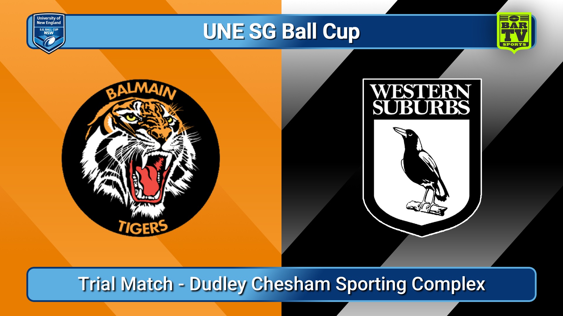 251213-video-UNE SG Ball Cup Trial Match - Balmain Tigers v Western Suburbs Magpies Minigame Slate Image