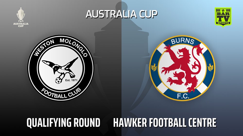 220306-Australia Cup Qualifying Canberra Qualifying Round - Weston Molonglo FC v Burns FC Minigame Slate Image